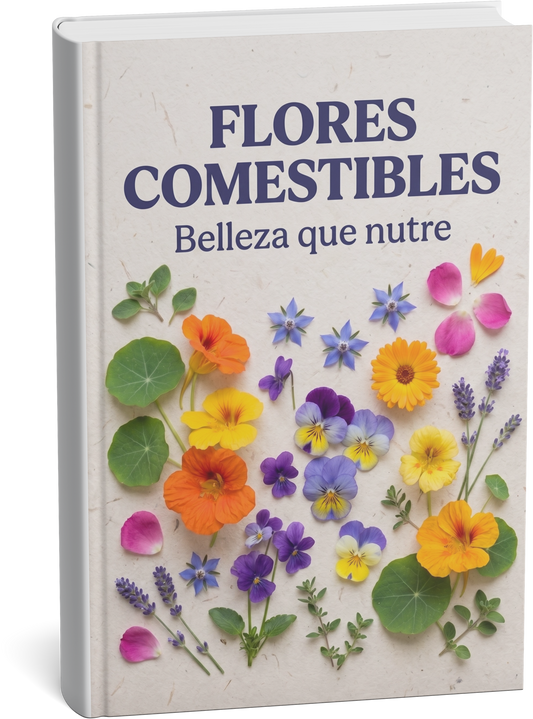 Ebook "Flores Comestibles: Belleza que Nutre"